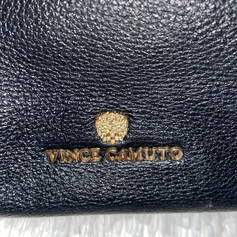 Vince Camuto Cesil Hobo shoulder bag doubleTassel blk pebbled leather w/Dustbag - Picture 5 of 13